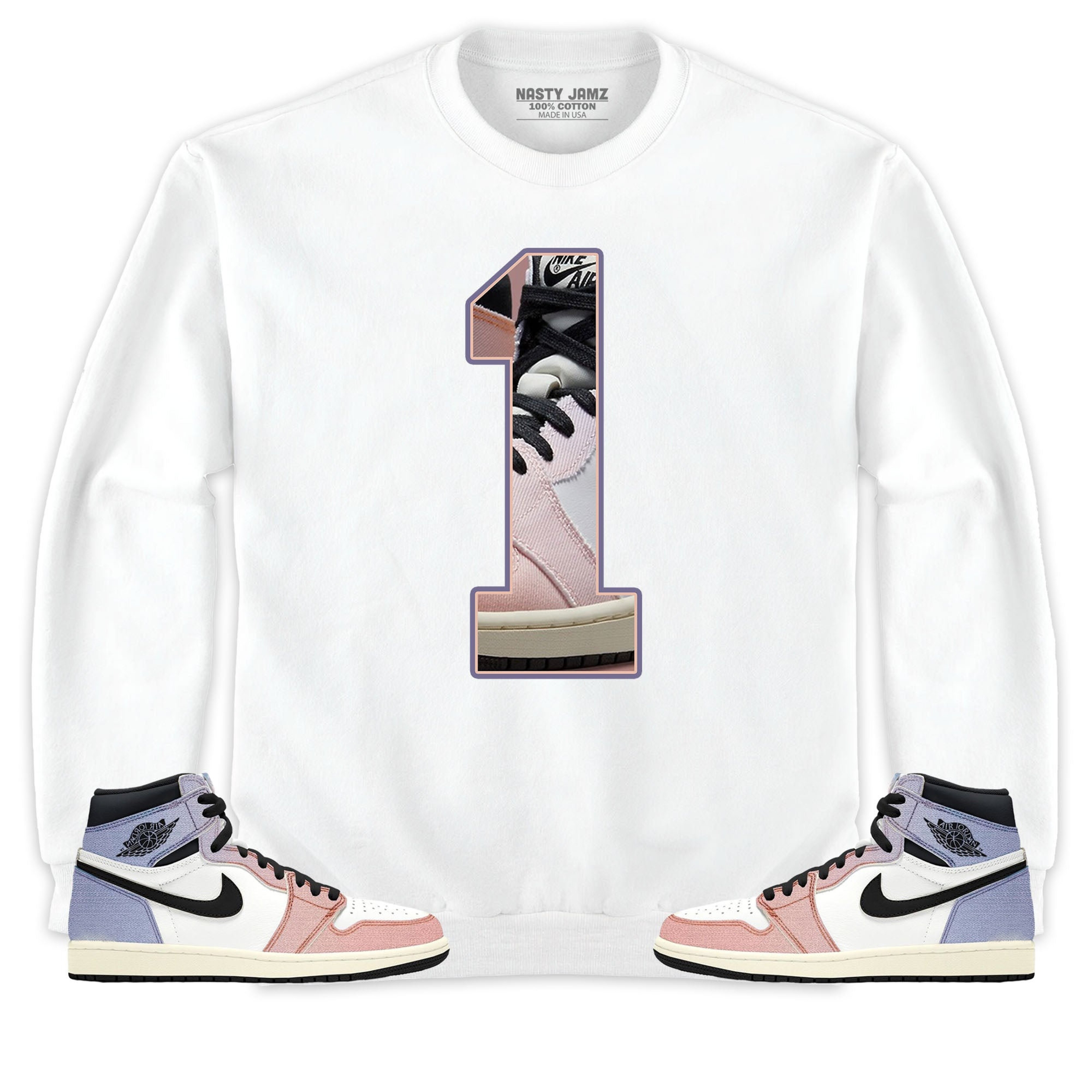 Jordan 1 High Skyline Unisex Shirt Number 1 CM1, Shirt To Match Sneaker