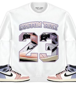 Jordan 1 High Skyline Unisex Shirt Number 23 CM1 Custom Text, Shirt To Match Sneaker