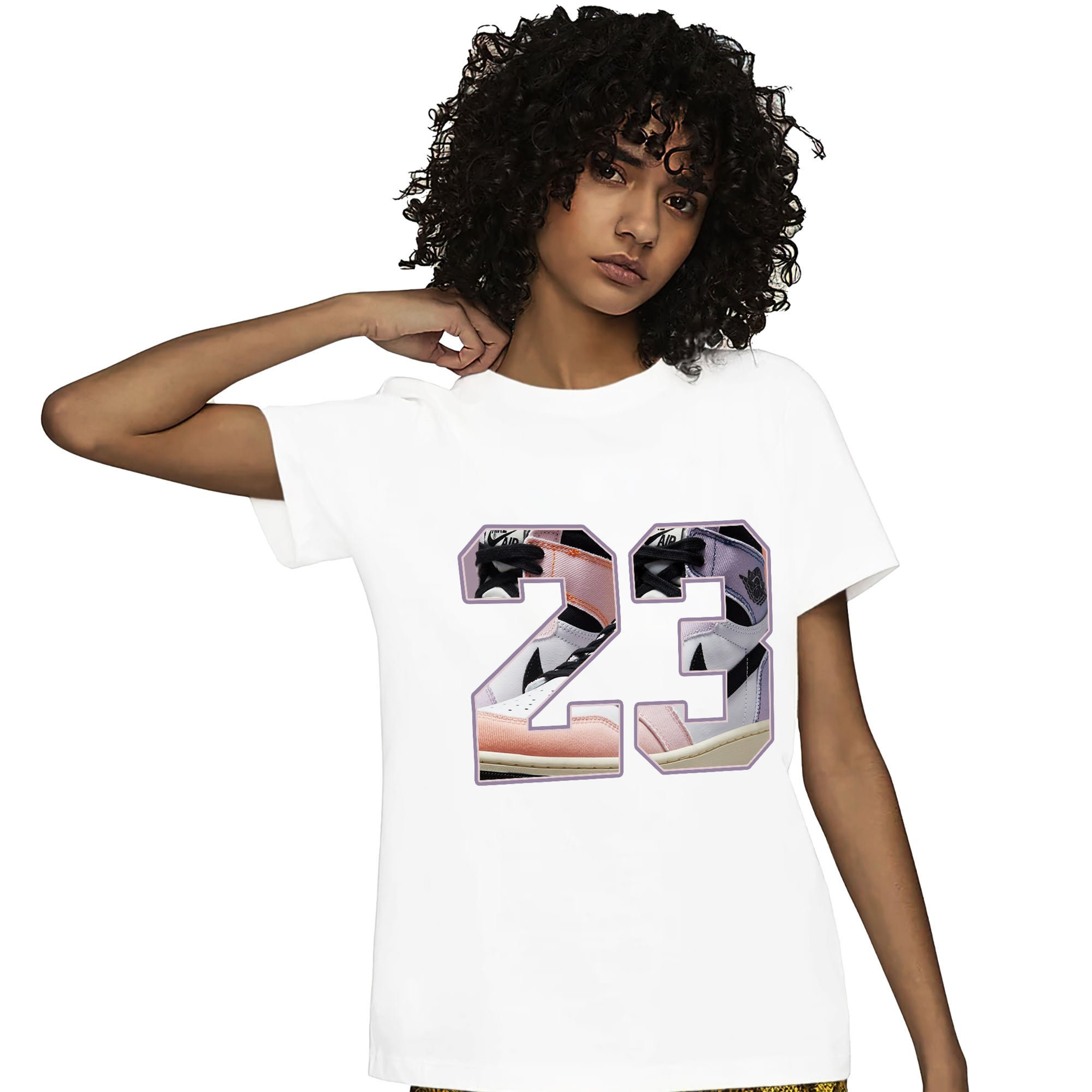 Jordan 1 High Skyline Unisex Shirt Number 23 CM1, Shirt To Match Sneaker