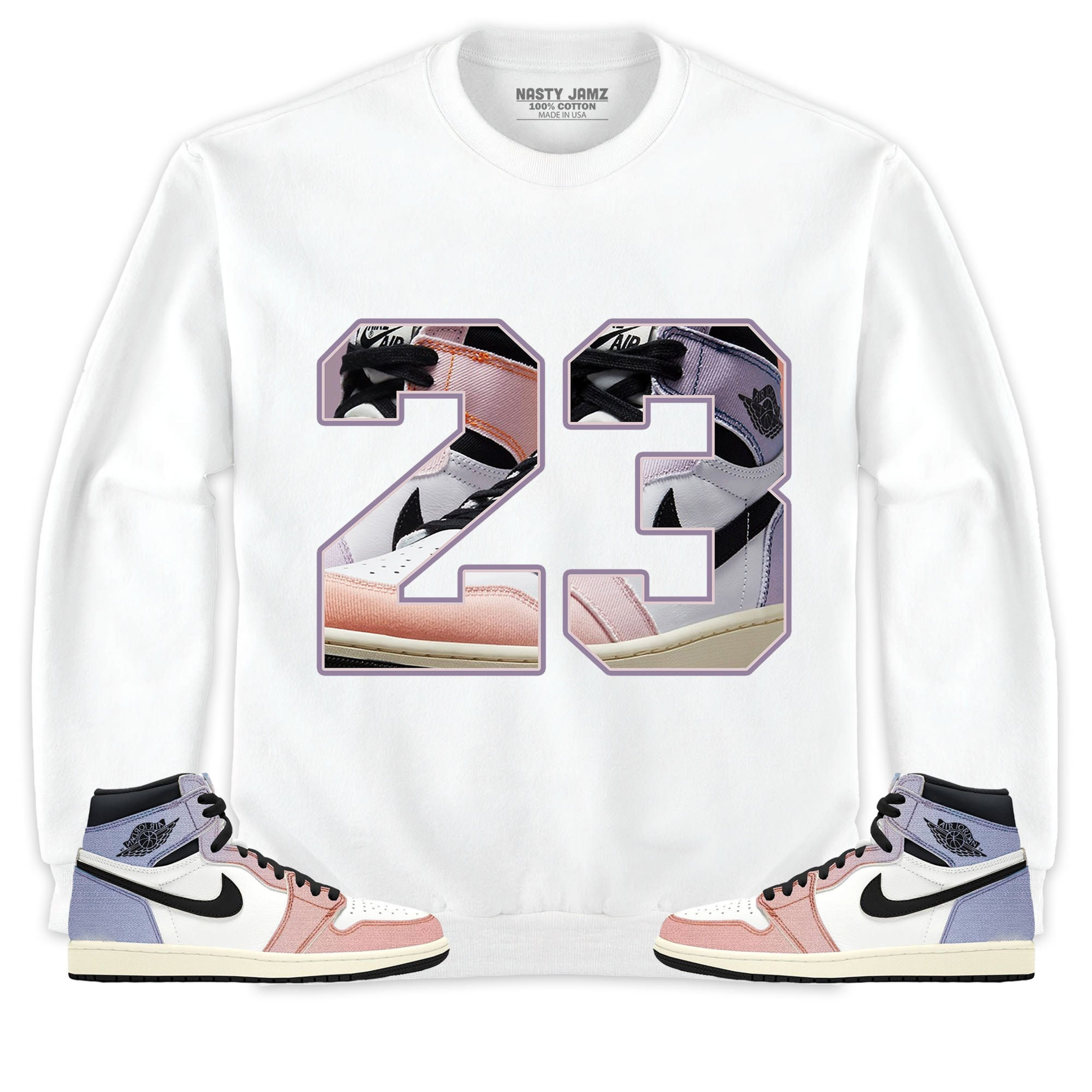 Jordan 1 High Skyline Unisex Shirt Number 23 CM1, Shirt To Match Sneaker