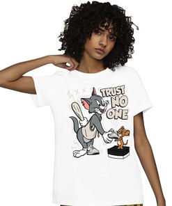 Jordan 1 Low OG EX Coconut Milk Unisex Shirt Trust No One Cat And Mouse, Shirt To Match Sneaker