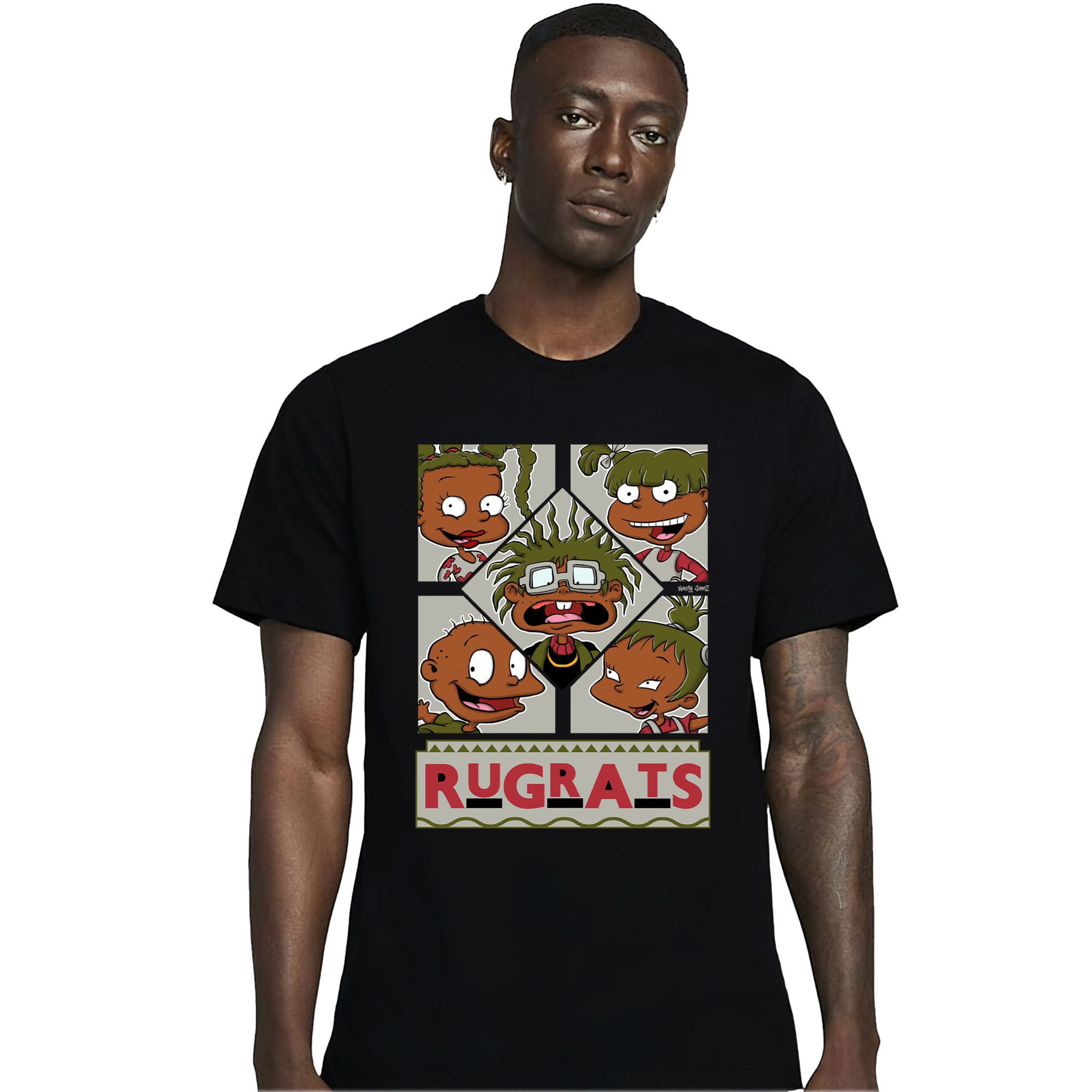 Jordan 1 Low Olive Unisex Shirt 90s TV Style, Shirt To Match Sneaker