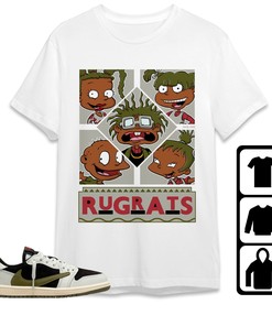 Jordan 1 Low Olive Unisex Shirt 90s TV Style, Shirt To Match Sneaker