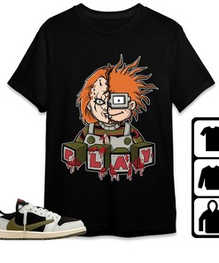 Jordan 1 Low Olive Unisex Shirt Chucky, Shirt To Match Sneaker