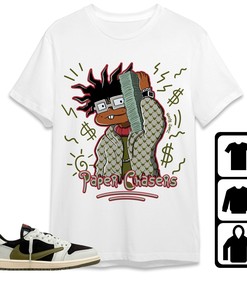 Jordan 1 Low Olive Unisex Shirt Money, Shirt To Match Sneaker