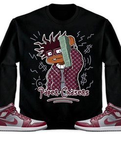 Jordan 1 Mid Cherrywood Team Red Unisex Shirt Money, Shirt To Match Sneaker