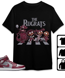 Jordan 1 Mid Cherrywood Team Red Unisex Shirt The, Shirt To Match Sneaker