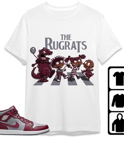 Jordan 1 Mid Cherrywood Team Red Unisex Shirt The, Shirt To Match Sneaker