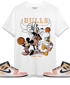 Jordan 1 Mid Magic Ember Unisex Shirt, Hoodie Sweatshirt Disney Basketball, Shirt To Match Sneaker