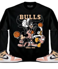 Jordan 1 Mid Magic Ember Unisex Sweatshirt, Hoodie Shirts Disney Basketball, Shirt To Match Sneaker