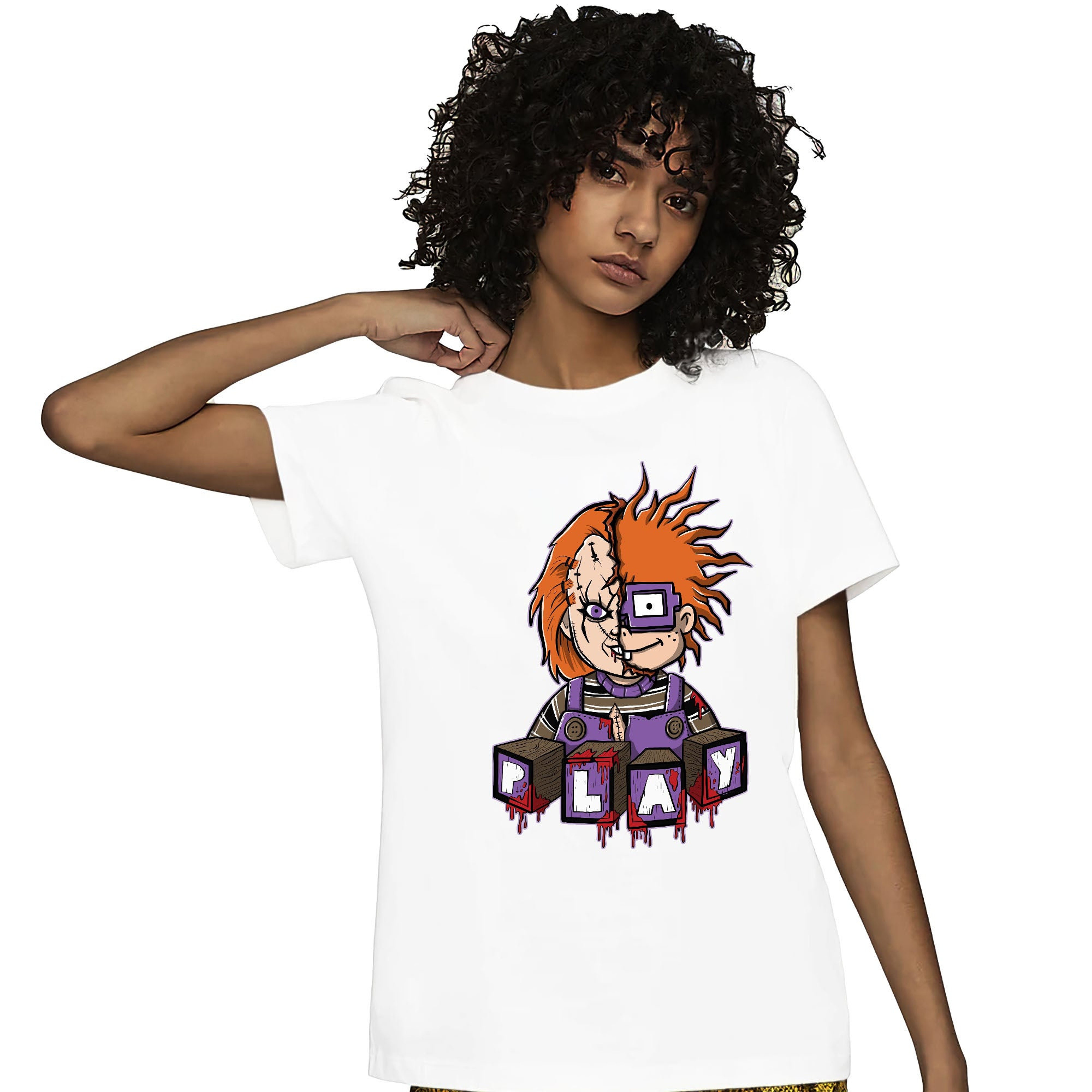 Jordan 1 Mid Palomino Unisex Shirt Chucky Chuk, Shirt To Match Sneaker