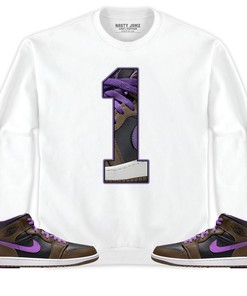 Jordan 1 Mid Palomino Unisex Shirt Number 1 CM1, Shirt To Match Sneaker