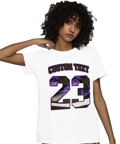 Jordan 1 Mid Palomino Unisex Shirt Number 23 CM1 Custom Text, Shirt To Match Sneaker