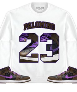 Jordan 1 Mid Palomino Unisex Shirt Number 23 CM1 Name, Shirt To Match Sneaker