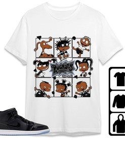 Jordan 1 Mid Space Jam Unisex Shirt 90s Cartoon, Shirt To Match Sneaker