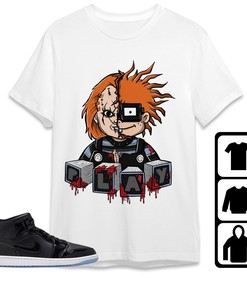 Jordan 1 Mid Space Jam Unisex Shirt Chucky, Shirt To Match Sneaker