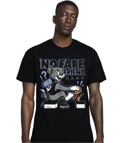 Jordan 1 Mid Space Jam Unisex Shirt Fake Friend Cat And Mouse, Shirt To Match Sneaker