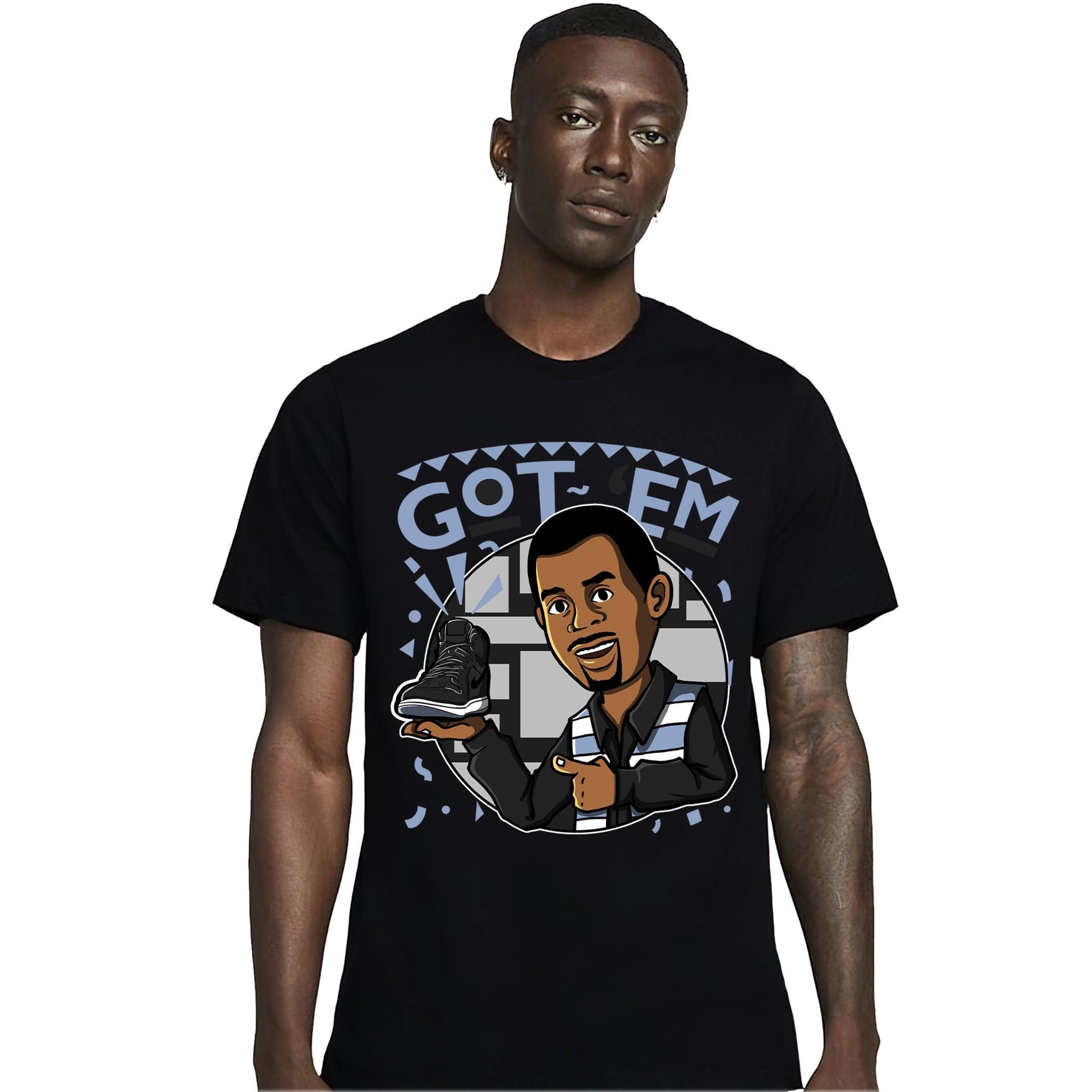 Jordan 1 Mid Space Jam Unisex Shirt Got Em Martin, Shirt To Match Sneaker