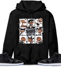 Jordan 1 Mid Space Jam Unisex Sweatshirt, Hoodie 90s Cartoon, Shirt To Match Sneaker