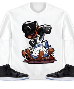 Jordan 1 Mid Space Jam Unisex Sweatshirt, Hoodie Super MRO Got Em, Shirt To Match Sneaker