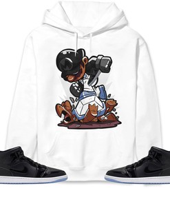 Jordan 1 Mid Space Jam Unisex Sweatshirt, Hoodie Super MRO Got Em, Shirt To Match Sneaker