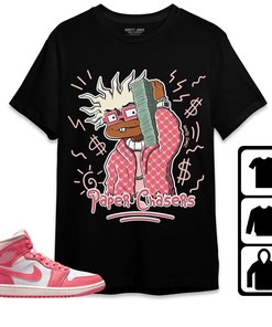 Jordan 1 Mid Strawberries and Cream Unisex Shirt Chuk Money, Shirt To Match Sneaker