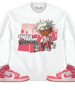 Jordan 1 Mid Strawberries and Cream Unisex Shirt GTA, Shirt To Match Sneaker