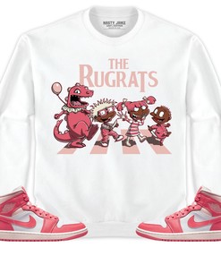 Jordan 1 Mid Strawberries and Cream Unisex Shirt The, Shirt To Match Sneaker