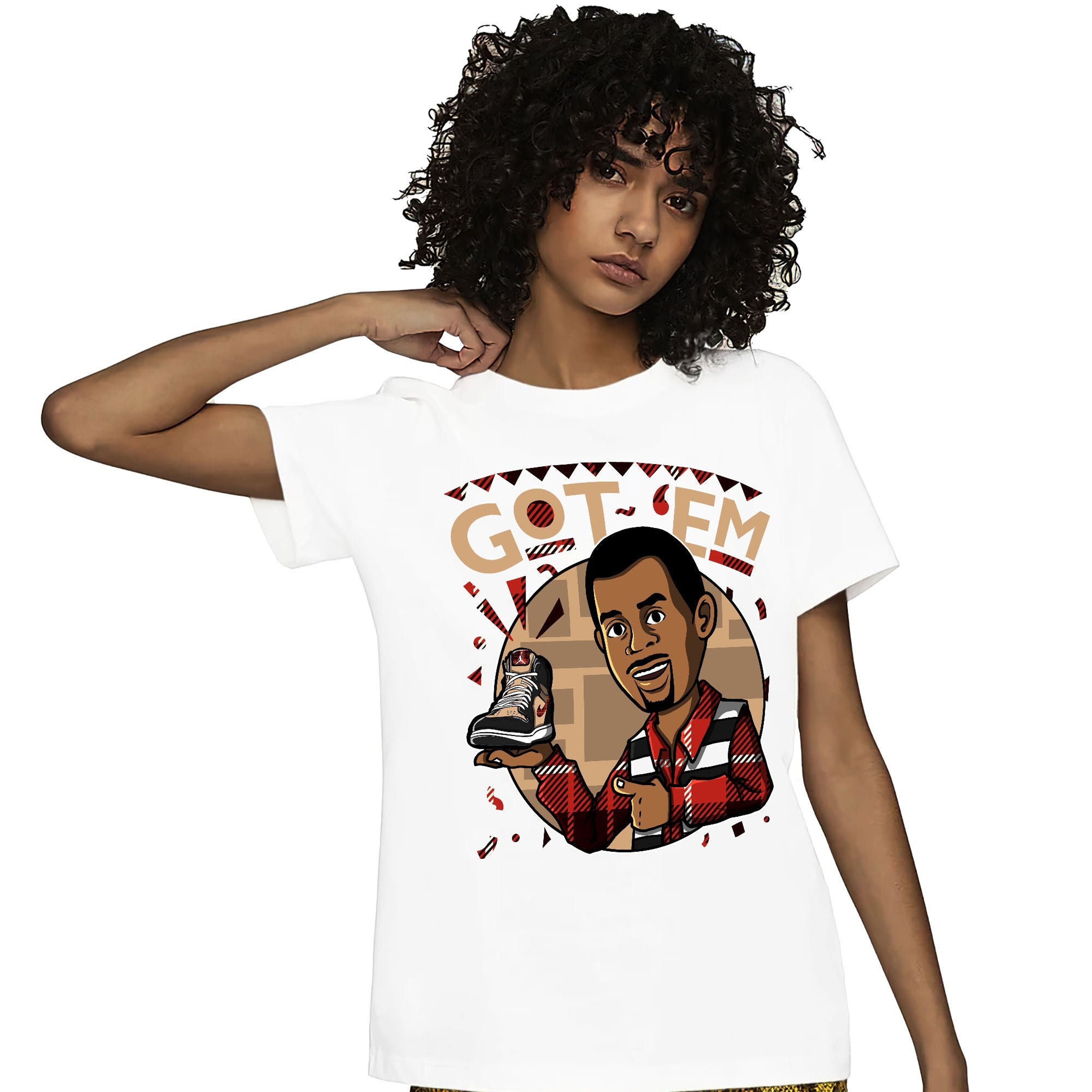 Jordan 1 Mid Tartan Unisex Shirt Got Em Martin, Shirt To Match Sneaker