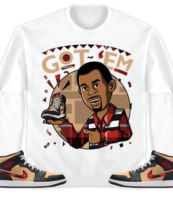 Jordan 1 Mid Tartan Unisex Shirt Got Em Martin, Shirt To Match Sneaker