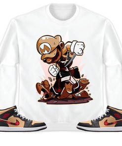 Jordan 1 Mid Tartan Unisex Sweatshirt, Hoodie Super MRO Got Em, Shirt To Match Sneaker