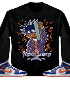 Jordan 1 Mid Wheaties Knick Unisex Shirt Money, Shirt To Match Sneaker