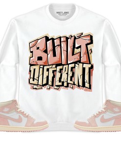 Jordan 1 OG Washed Pink Unisex Shirt Built Different, Shirt To Match Sneaker