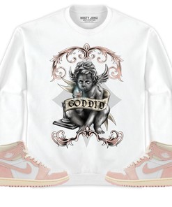 Jordan 1 OG Washed Pink Unisex Shirt God Did, Shirt To Match Sneaker