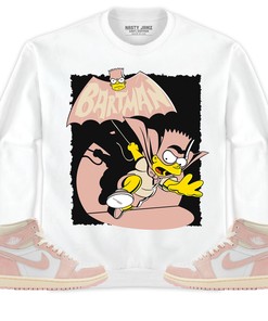 Jordan 1 OG Washed Pink Unisex Shirt, Hoodie Sweatshirt Bartman Simpson, Shirt To Match Sneaker