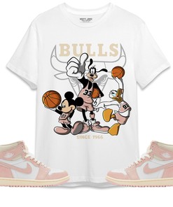 Jordan 1 OG Washed Pink Unisex Shirt, Hoodie Sweatshirt Disney Basketball, Shirt To Match Sneaker