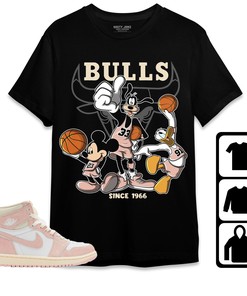 Jordan 1 OG Washed Pink Unisex Shirt, Hoodie Sweatshirt Disney Basketball, Shirt To Match Sneaker