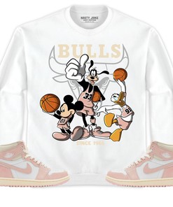 Jordan 1 OG Washed Pink Unisex Shirt, Hoodie Sweatshirt Disney Basketball, Shirt To Match Sneaker