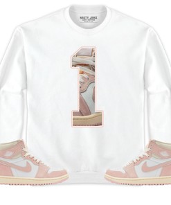 Jordan 1 OG Washed Pink Unisex Shirt Number 1 CM1, Shirt To Match Sneaker