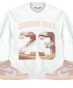Jordan 1 OG Washed Pink Unisex Shirt Number 23 CM1 Custom Text, Shirt To Match Sneaker