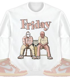 Jordan 1 OG Washed Pink Unisex Sweatshirt, Hoodie Friday, Shirt To Match Sneaker