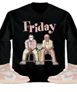 Jordan 1 OG Washed Pink Unisex Sweatshirt, Hoodie Friday, Shirt To Match Sneaker