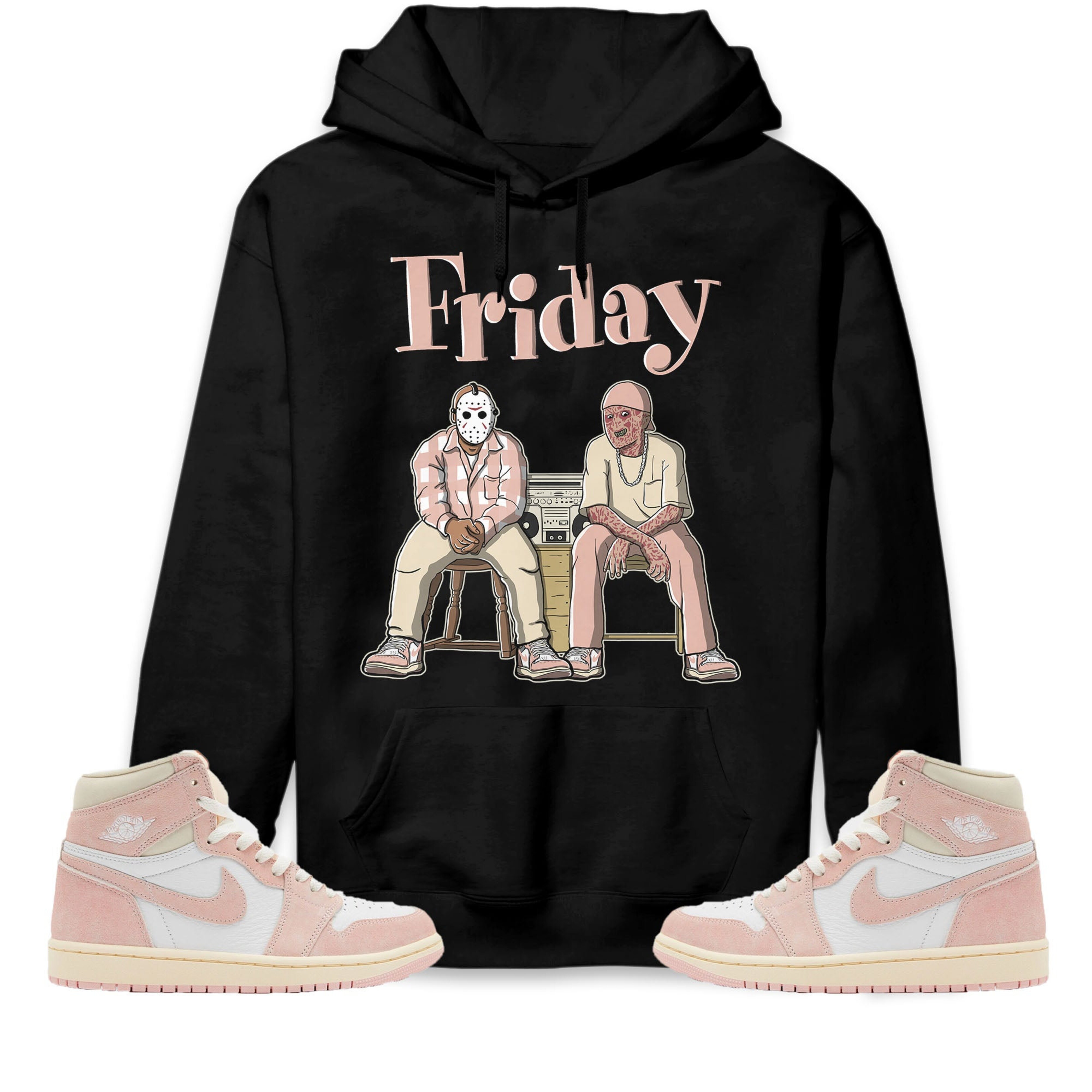 Jordan 1 OG Washed Pink Unisex Sweatshirt, Hoodie Friday, Shirt To Match Sneaker