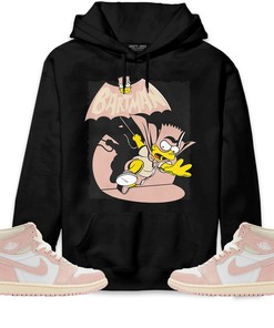 Jordan 1 OG Washed Pink Unisex Sweatshirt, Hoodie Shirts Bartman Simpson, Shirt To Match Sneaker