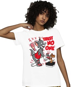 Jordan 1 Spiderman Across the Spider-Verse Unisex Shirt Trust No One Cat And Mouse, Shirt To Match Sneaker