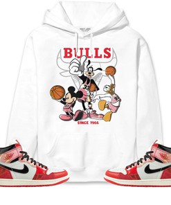 Jordan 1 Spiderman Across the Spider-Verse Unisex Sweatshirt, Hoodie Shirts Disney Basketball, Shirt To Match Sneaker