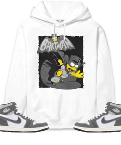 Jordan 1 Washed Heritage Unisex Sweatshirt, Hoodie Shirts Bartman Simpson, Shirt To Match Sneaker