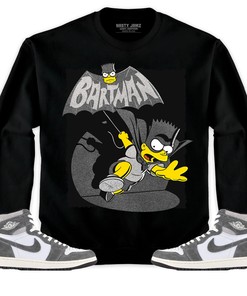 Jordan 1 Washed Heritage Unisex Sweatshirt, Hoodie Shirts Bartman Simpson, Shirt To Match Sneaker