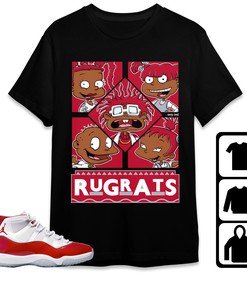 Jordan 11 Cherry Unisex Shirt 90s TV Style, Shirt To Match Sneaker