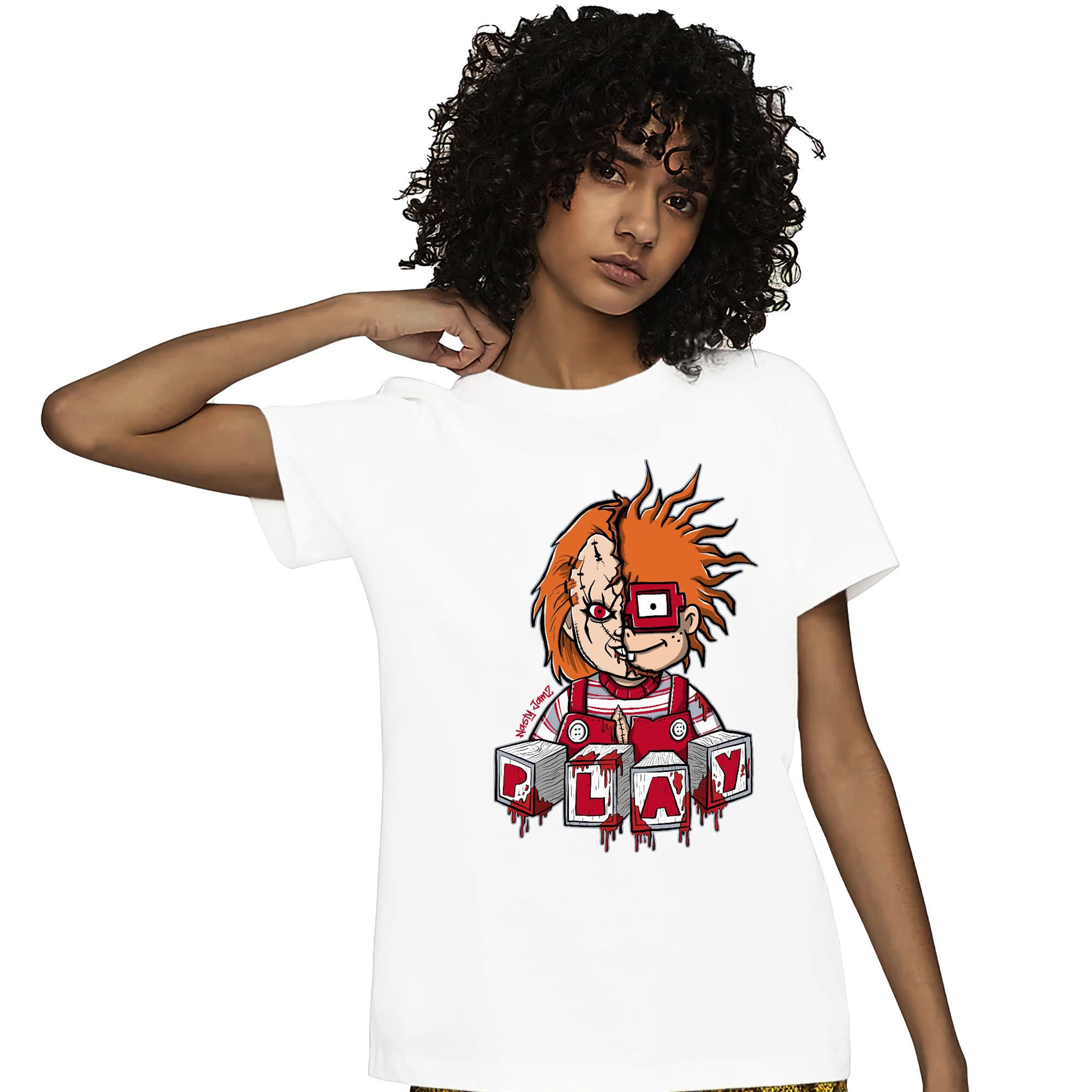 Jordan 11 Cherry Unisex Shirt Chucky, Shirt To Match Sneaker